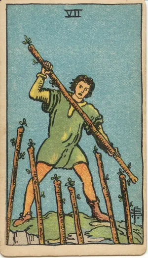 Seven of Wands